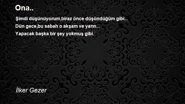 İlker Gezer