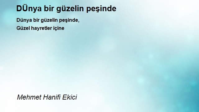 Mehmet Hanifi Ekici