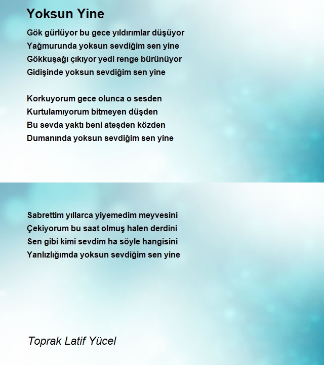 Toprak Latif Yücel