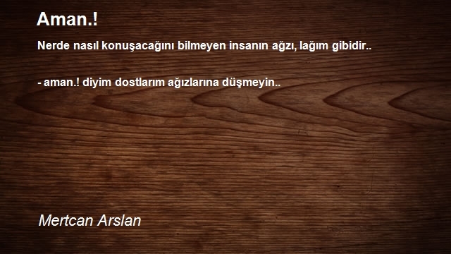 Mertcan Arslan