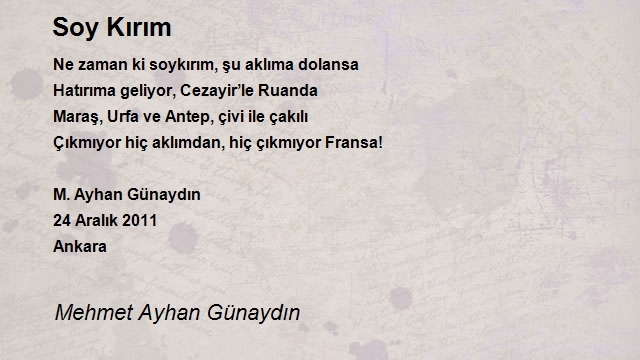 Mehmet Ayhan Günaydın