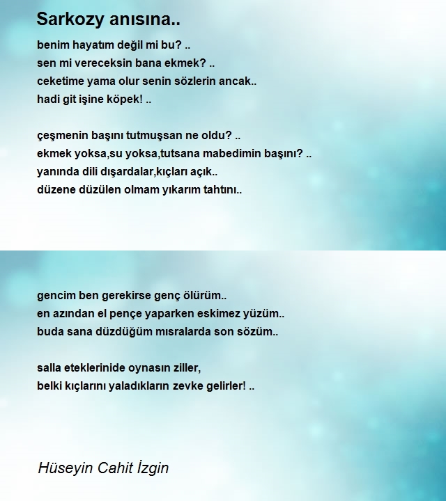 Hüseyin Cahit İzgin