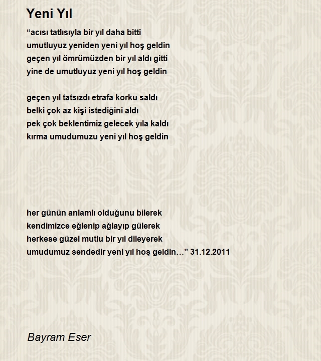 Bayram Eser