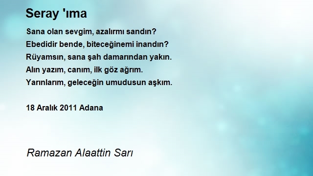 Ramazan Alaattin Sarı