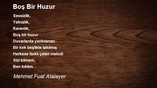 Mehmet Fuat Atalayer