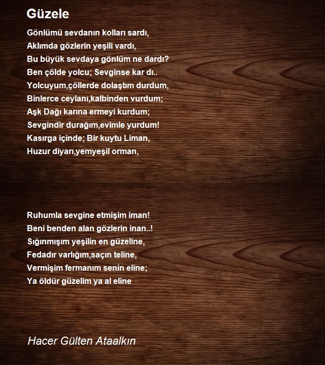 Hacer Gülten Ataalkın