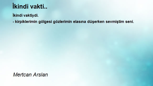 Mertcan Arslan