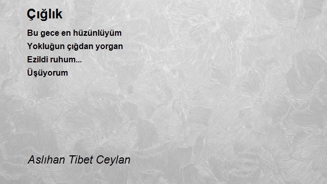 Aslıhan Tibet Ceylan