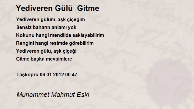 Muhammet Mahmut Eski