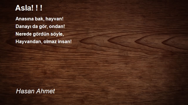 Hasan Ahmet