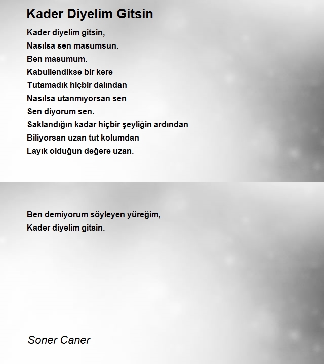 Soner Caner