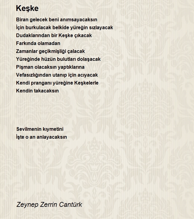 Zeynep Zerrin Cantürk