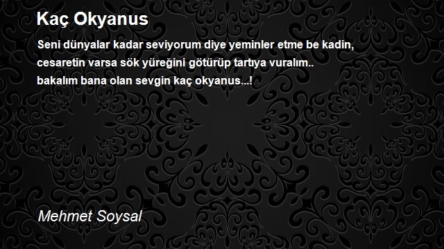 Mehmet Soysal