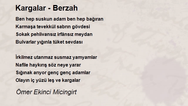 Ömer Ekinci Micingirt