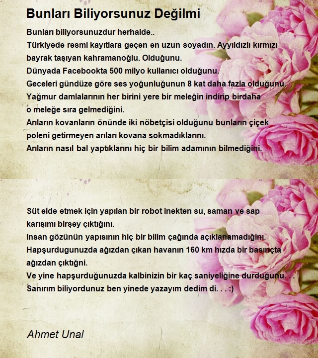 Ahmet Unal