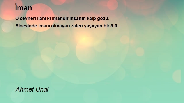 Ahmet Unal