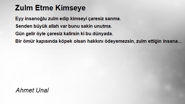 Ahmet Unal