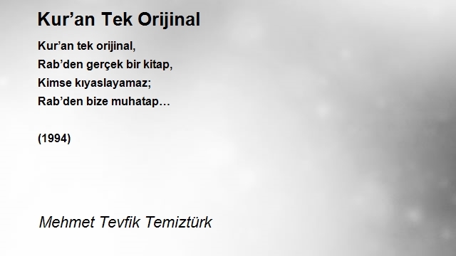 Mehmet Tevfik Temiztürk