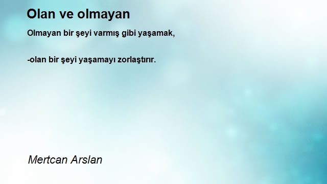 Mertcan Arslan