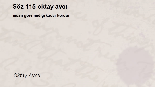 Oktay Avcu