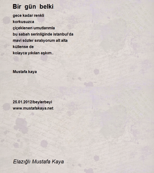 Elazığlı Mustafa Kaya