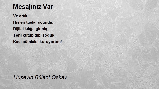 Hüseyin Bülent Oskay