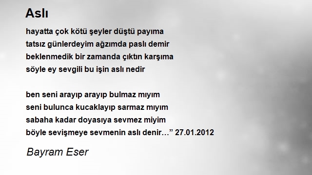 Bayram Eser