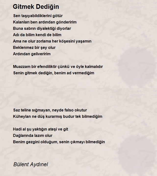 Bülent Aydınel