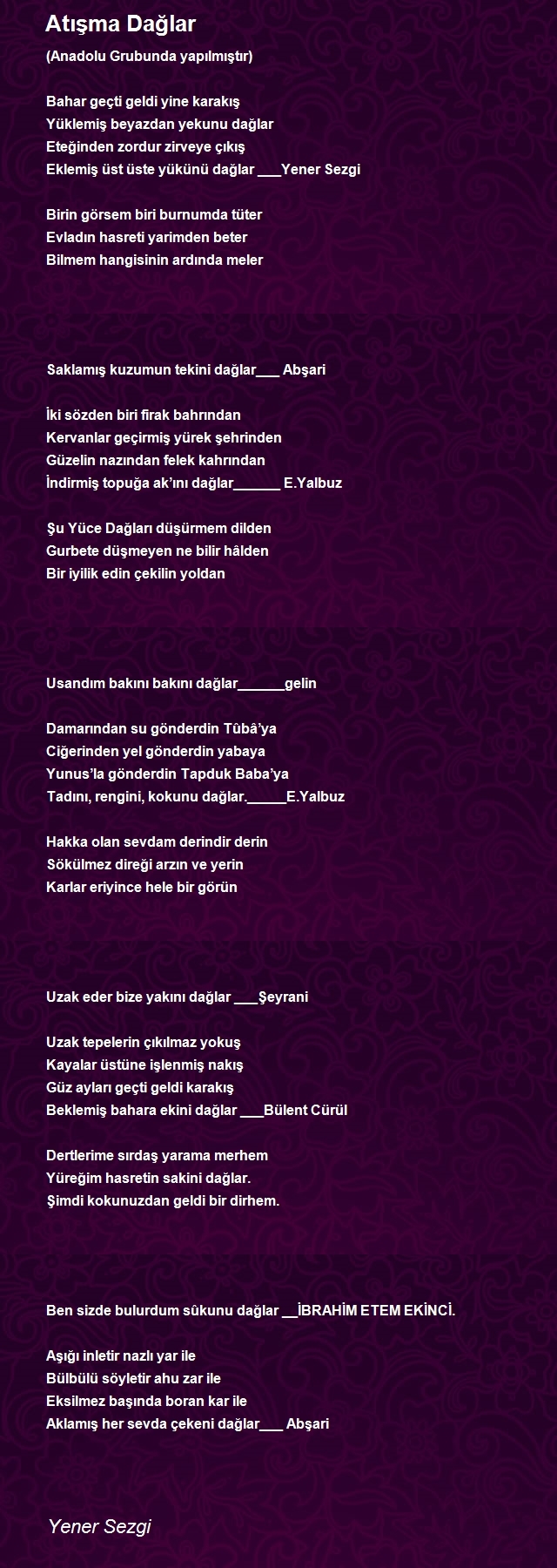 Yener Sezgi