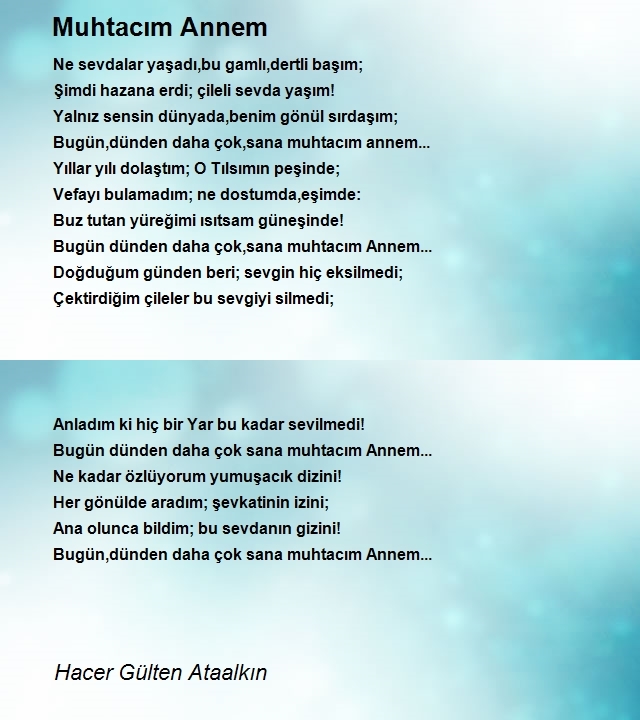 Hacer Gülten Ataalkın