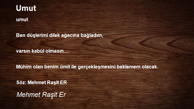 Mehmet Raşit Er