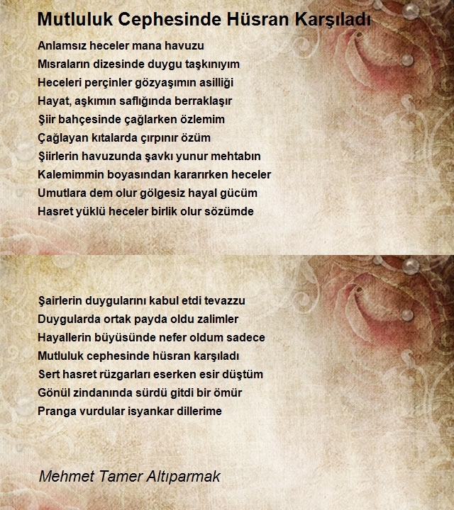 Mehmet Tamer Altıparmak