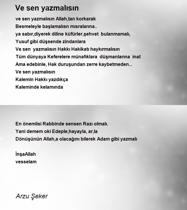 Arzu Şeker