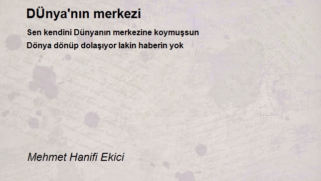 Mehmet Hanifi Ekici