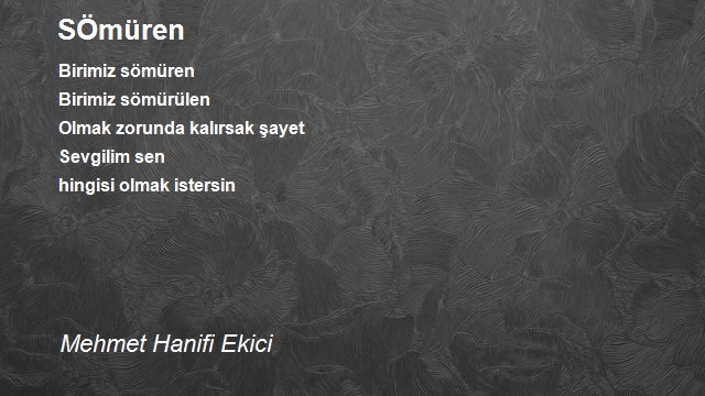 Mehmet Hanifi Ekici