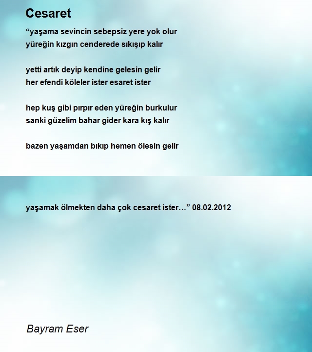 Bayram Eser