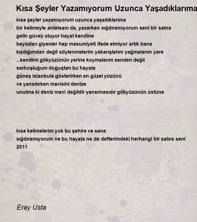 Eray Usta