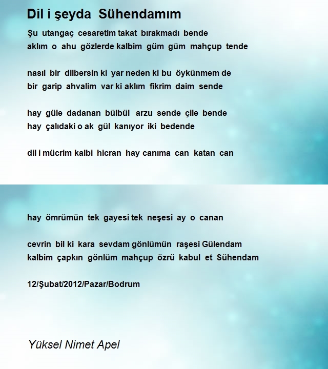 Yüksel Nimet Apel