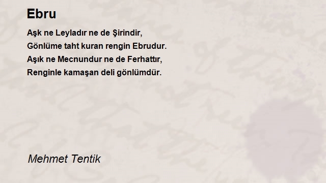 Mehmet Tentik