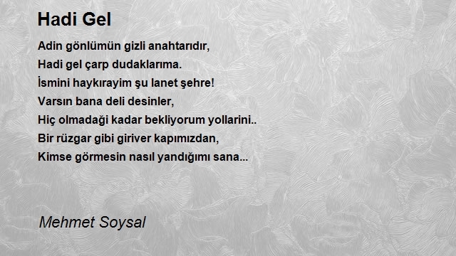 Mehmet Soysal