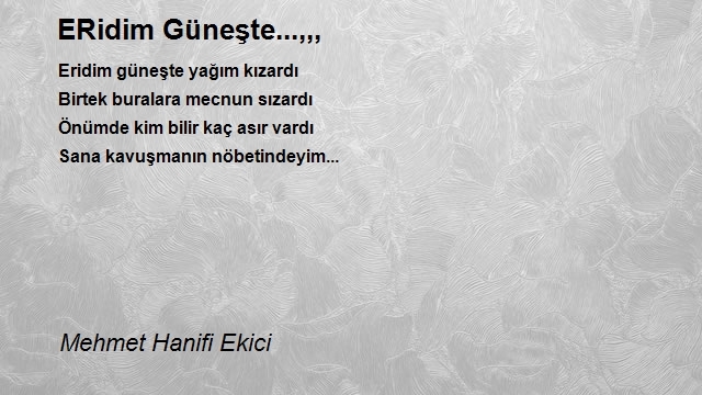 Mehmet Hanifi Ekici