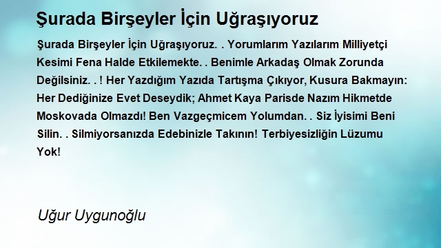 Uğur Uygunoğlu