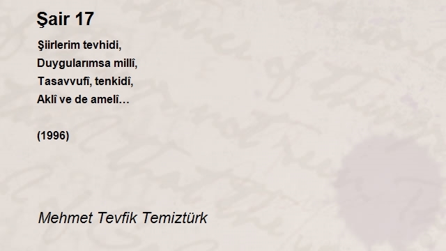 Mehmet Tevfik Temiztürk