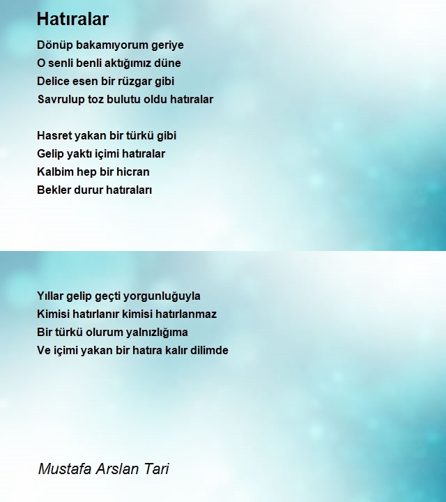 Mustafa Arslan Tari