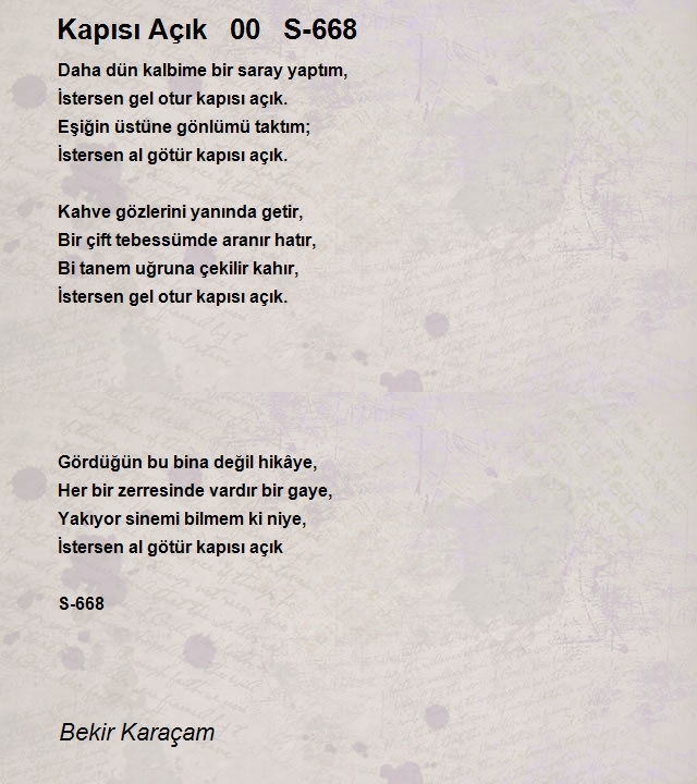 Bekir Karaçam