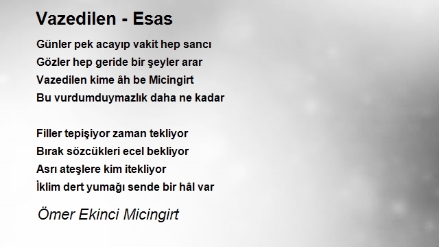 Ömer Ekinci Micingirt