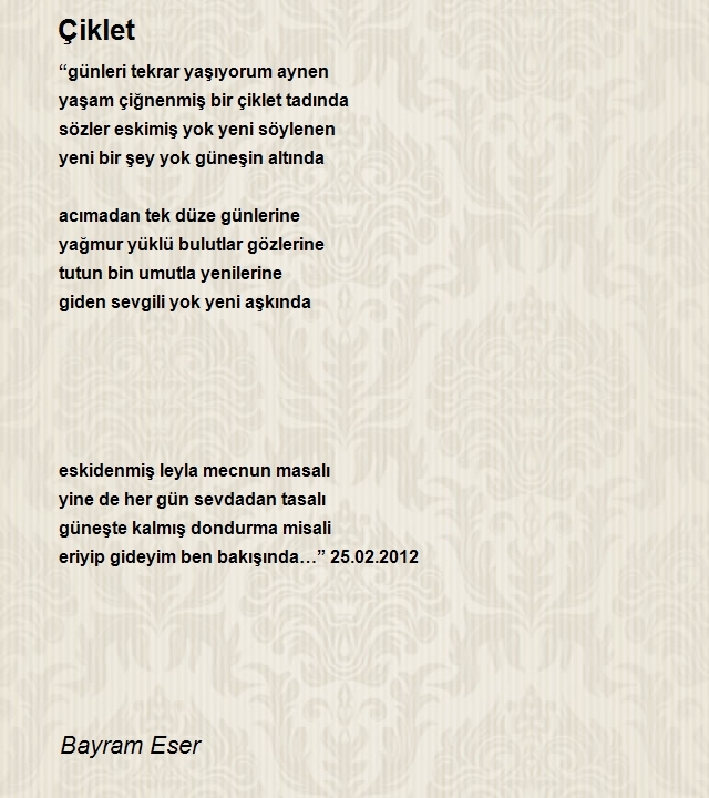 Bayram Eser