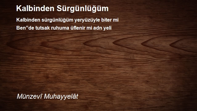 Münzevî Muhayyelât