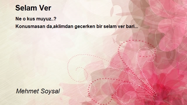 Mehmet Soysal