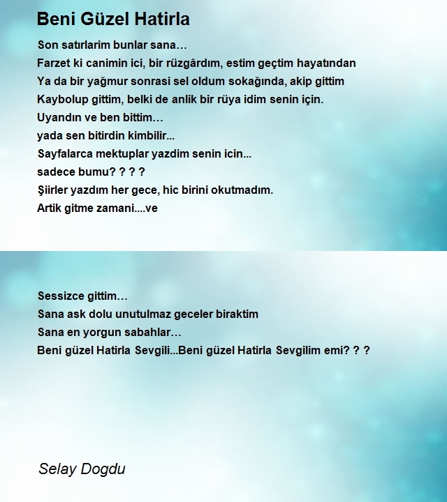 Selay Dogdu